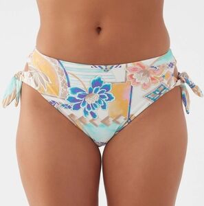 O'NEILL | Women's Multicolor Zephora Encinitas High-Rise Floral Bikini Bottom